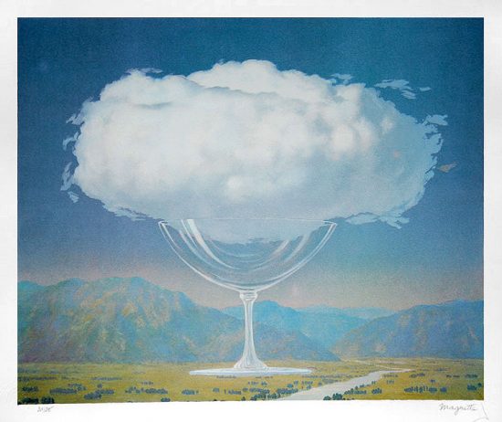 René Magritte Lithograph, La corde sensible (Heartstring)