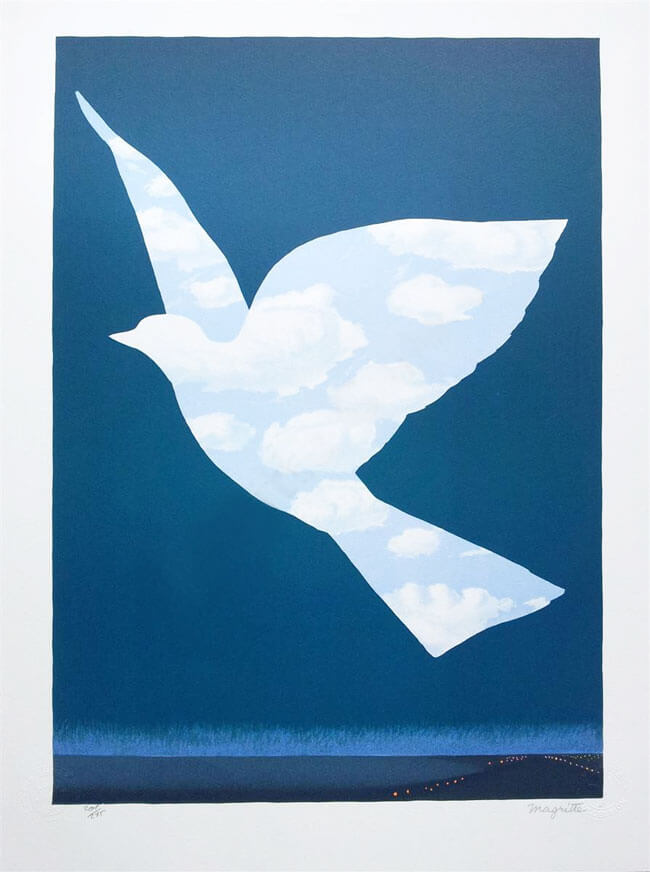 René Magritte L'Oiseau de Ciel (The Sky Bird) (image 1)