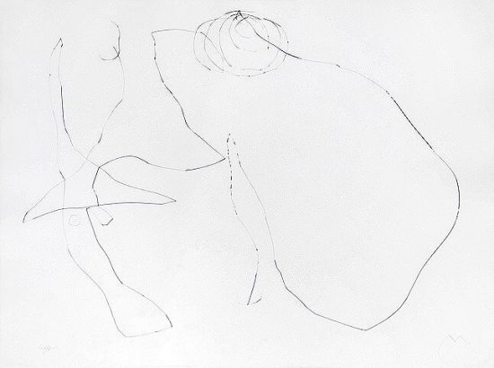 Joan Miró Etching, Flux de l'Aimant V (Magnetic Flow No. 5), 1964