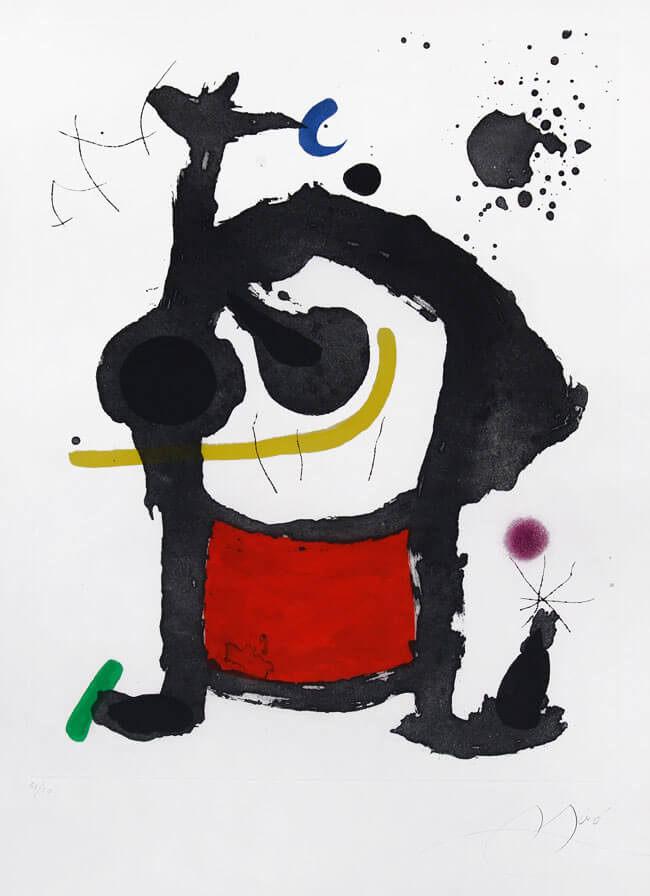 Joan Miró, Bethsabée, 1972