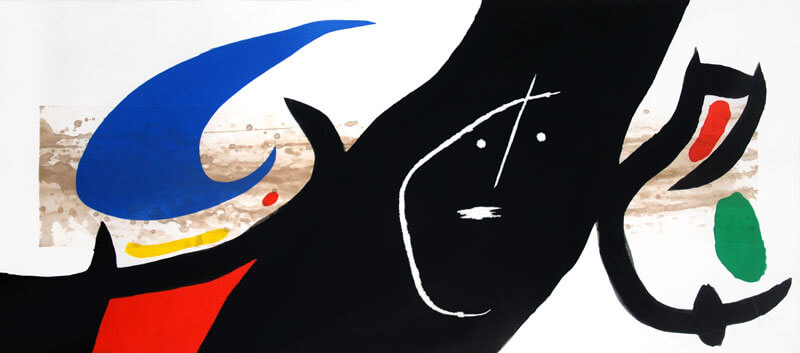 Joan Miró, Maja Negra, 1973