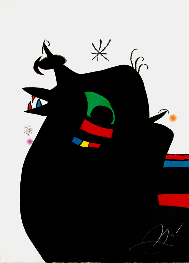 Joan Miró, Le Marechal des Logis (The Sergeant), 1978
