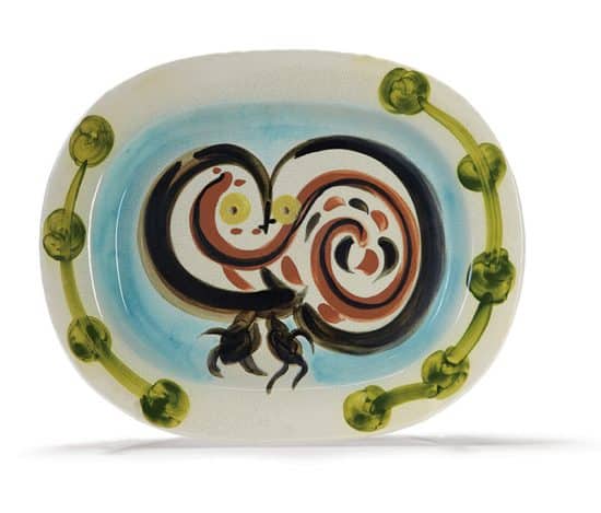 Pablo Picasso Ceramic, Chouette (Wood-Owl), 1948 A.R. 48