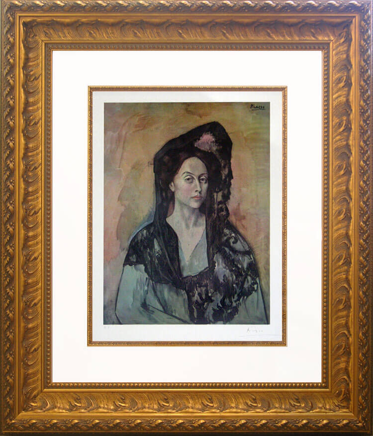 Pablo Picasso, Madame Ricardo Canals, from the Barcelona suite ...