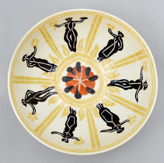 Pablo Picasso Ceramic, Personnages (Figures), 1956