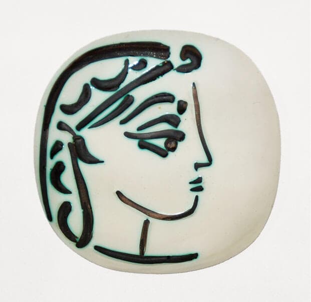 Pablo Picasso Profil de Jacqueline (Jacqueline's Profile), 1956