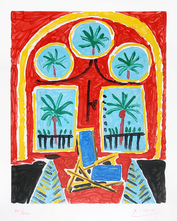 Pablo Picasso, Atelier le Palmiers, 1959