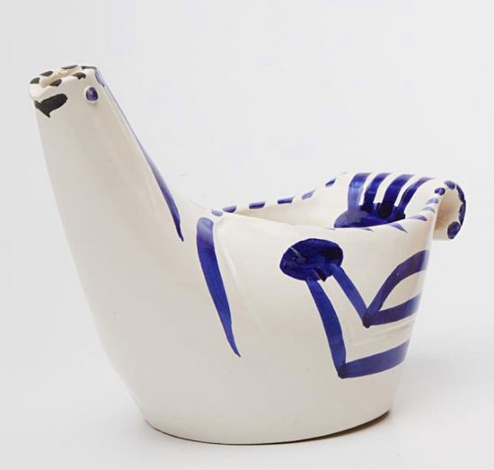 Pablo Picasso Ceramic, Dove Subject, 1959 A.R. 435