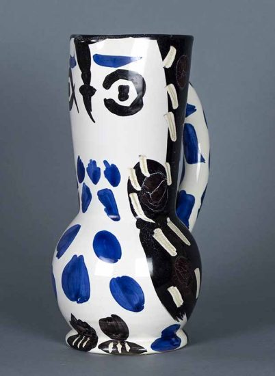 Pablo Picasso Ceramic, Petit cruche de hibou (Small owl jug), 1955 A.R. 293