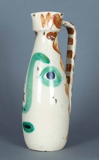 Pablo Picasso Ceramic, Visage (Face), 1969