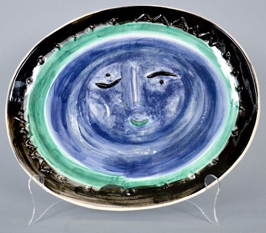 Collecting Pablo Picasso Ceramic Oval Plates