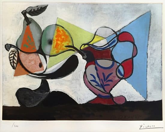 Pablo Picasso Aquatint, Nature Morte (Still Life), 1960
