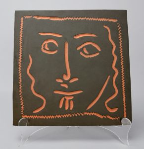 Pablo Picasso Curly Haired Face (Visage aux cheveux bouclés), 1968-1969