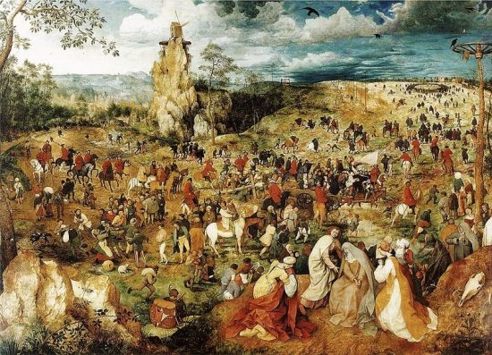 Can a Work of Art be Made into a Film?: The Transformation of Pieter Bruegel the Elder’s famous work "The Way to Calvary"
