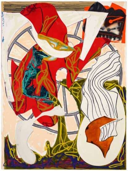 Frank Stella Screen Print, A Squeeze of the Hand (From the Waves Series), 1988