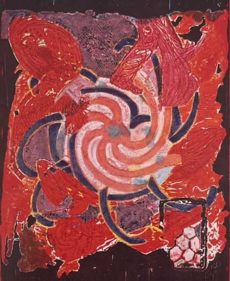 Frank Stella Monoprint, Abu Hureya #11, from Abu Hureya Monoprints, 2000