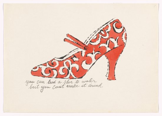 Andy Warhol, Shoes Portfolio, 1980