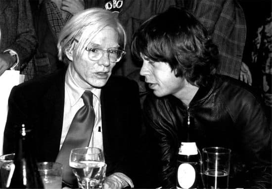 Andy Warhol x Mick Jagger