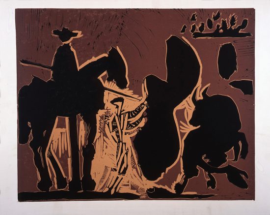 Pablo Picasso Linocut, Après la Pique (After the Lance), 1959
