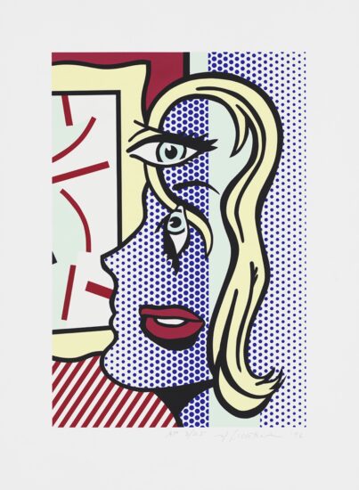 Roy Lichtenstein Screen Print, Art Critic, 1996
