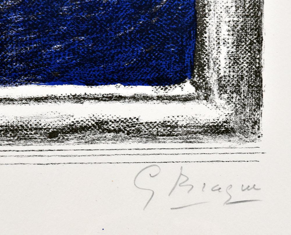 Georges Braque signature, Astre et Oiseau (Star and Bird) I, 1958-59
