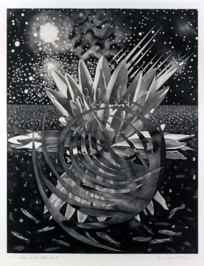 James Rosenquist Aquatint, Welcome to the Water Planet, 1987