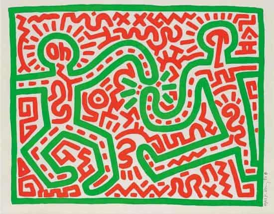Untitled (Green + Red), 1983