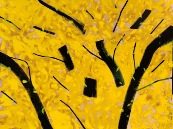 Alex Katz Silkscreen, Autumn 5, 2023