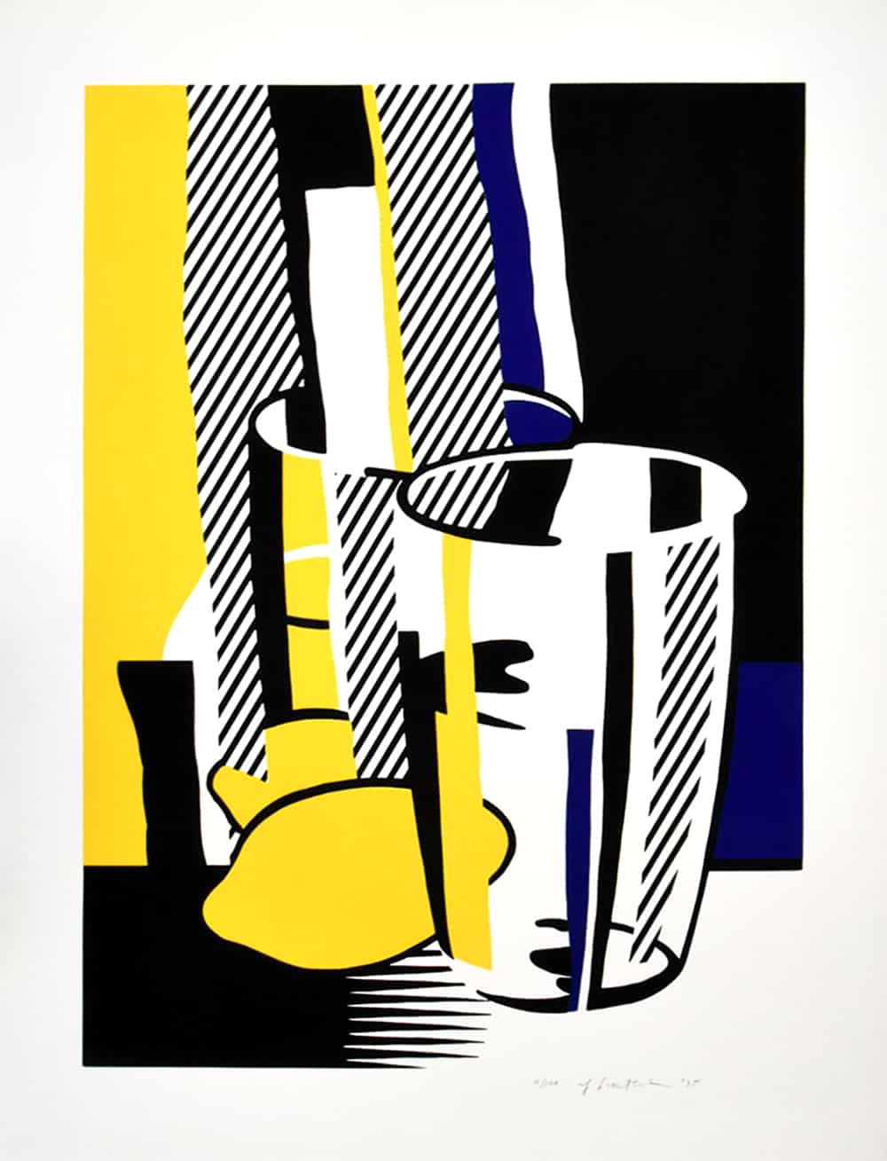 Roy Lichtenstein, Before the Mirror, from Mirror of the Mind, 1975