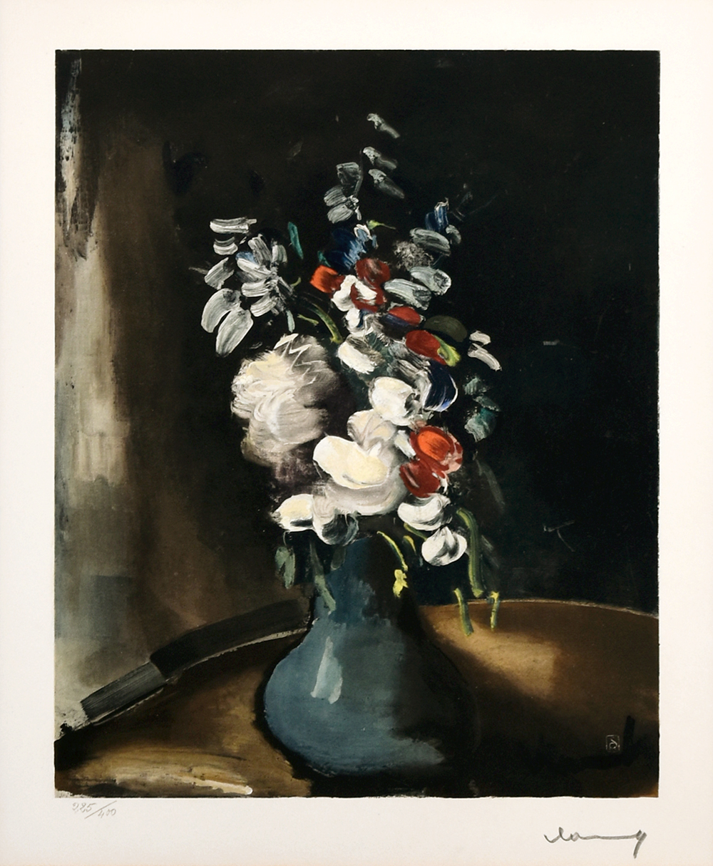 Vlaminck Bouquet de fleurs (Bouquet of Flowers), 1955 (image 1)