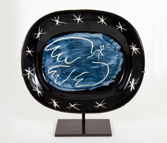 Pablo Picasso Ceramic, Bright Dove, 1953