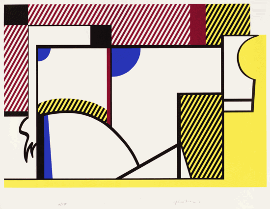 Roy Lichtenstein Lithograph, Bull IV, 1973