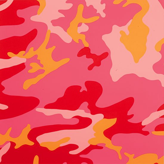 Andy Warhol Screen Print, Camouflage, 1987 FS II.408