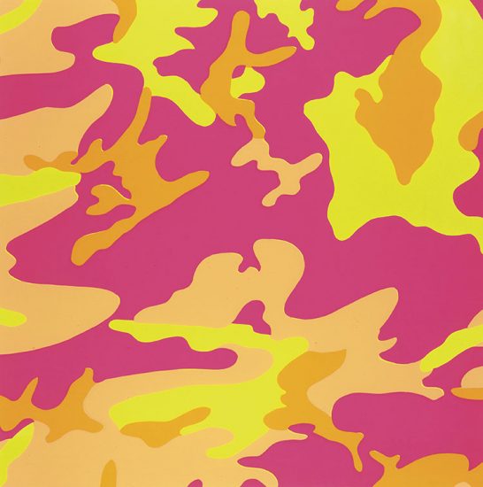 Andy Warhol Screen Print, Camouflage, 1987 FS II.409