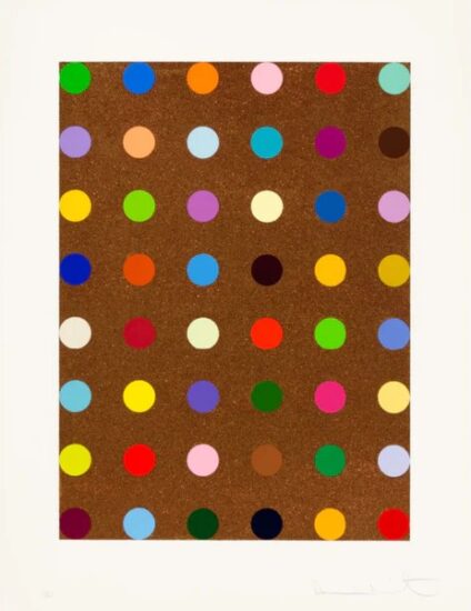 Damien Hirst Screen Print, Carvacrol, 2008