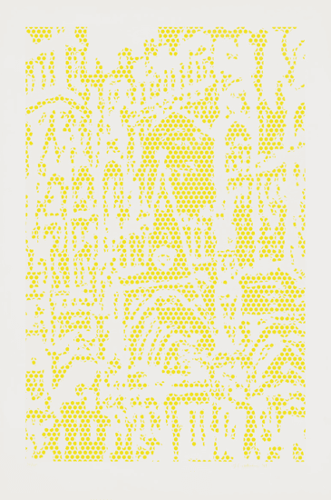 Roy Lichtenstein Lithograph, Cathedral #1, 1969
