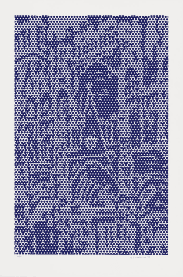 Roy Lichtenstein Lithograph, Cathedral #3, 1969