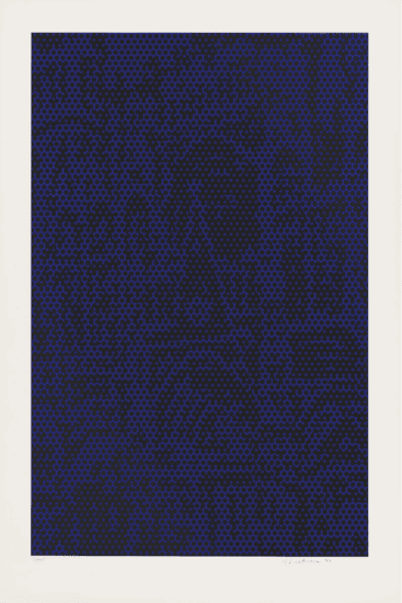 Roy Lichtenstein Lithograph, Cathedral #6, 1969