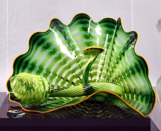 Dale Chihuly Glass, Celtic Emerald Persians, 2007