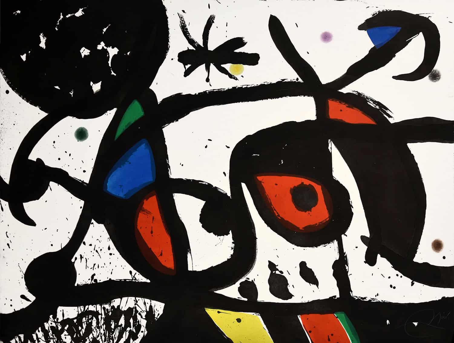 Joan Miró, Charivari (Racket), 1976