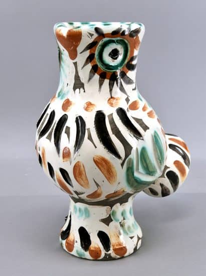 Pablo Picasso Ceramic, Chouette (Wood-Owl), 1969 A.R. 602