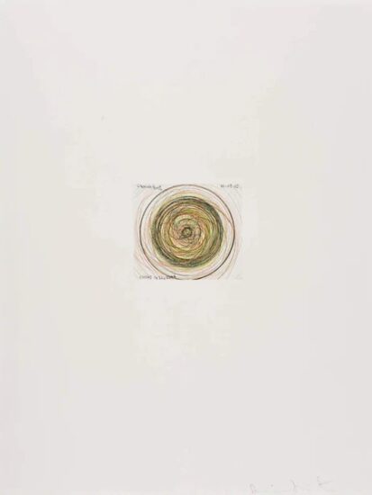 Damien Hirst Etching, Circles In The Sand, 2002
