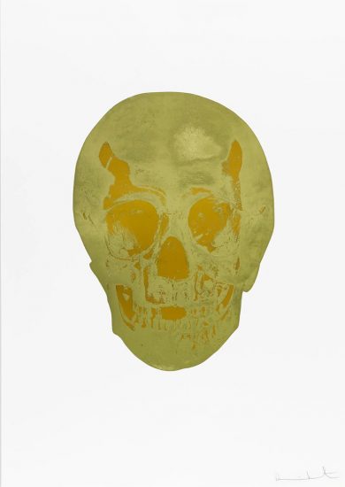 Damien Hirst Woodcut, Death or Glory, 2011