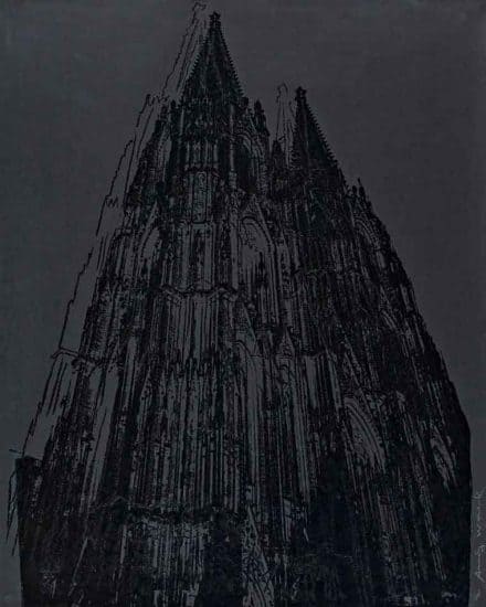 Andy Warhol Screen Print, Cologne Cathedral, 1985