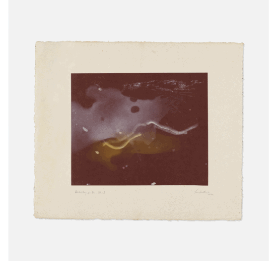 Helen Frankenthaler Etching and Aquatint, Comet, 1980-82