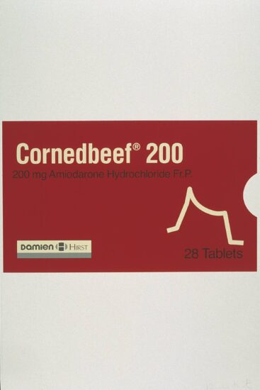 Damien Hirst Screen Print, Corned Beef, 1999