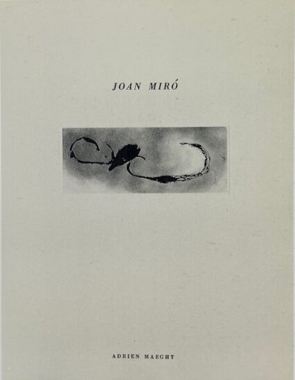 Joan Miró Etching and Aquatint, Frontispiece for Sans le Soleil, Malgré les Autres Astres, il Ferait Nuit (Without the Sun, Despite the Other Stars, it Would be Night), 1965