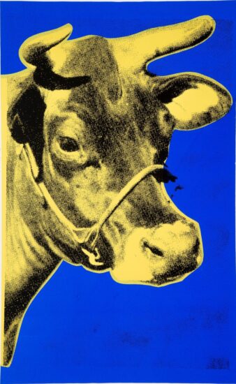 Andy Warhol Screen Print, Cow, 1971