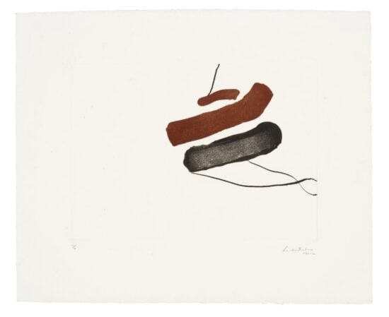 Helen Frankenthaler Etching and Aquatint, Crete, 1969-72