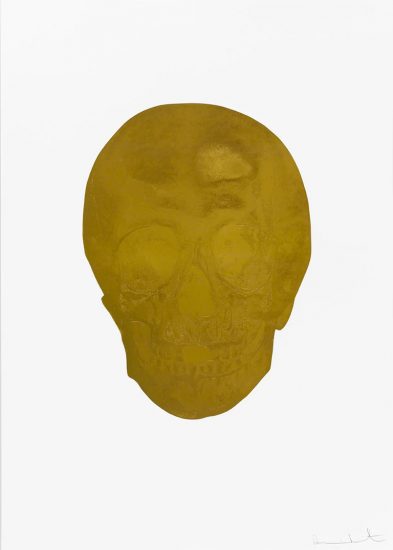 Damien Hirst Woodcut, Death or Glory, 2011